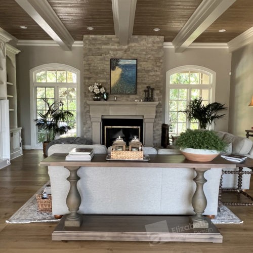Comfortable luxurious interior design