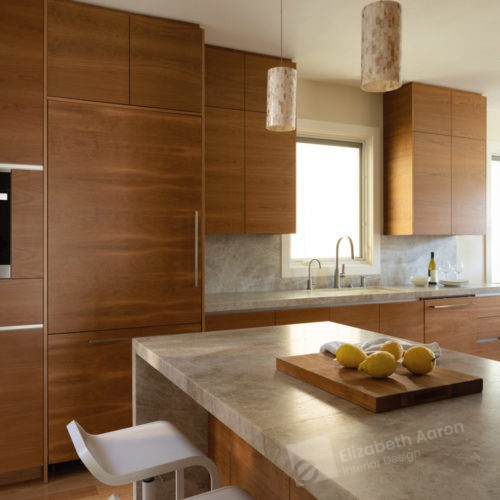 Coastal modern kitchen redesign -Nader Essa Photography
